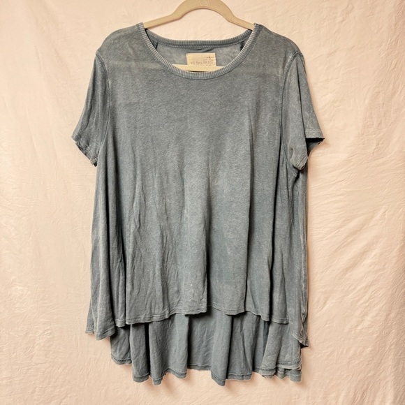 We the free oversize hi-lo boxy tee XS/S - Picture 1 of 6